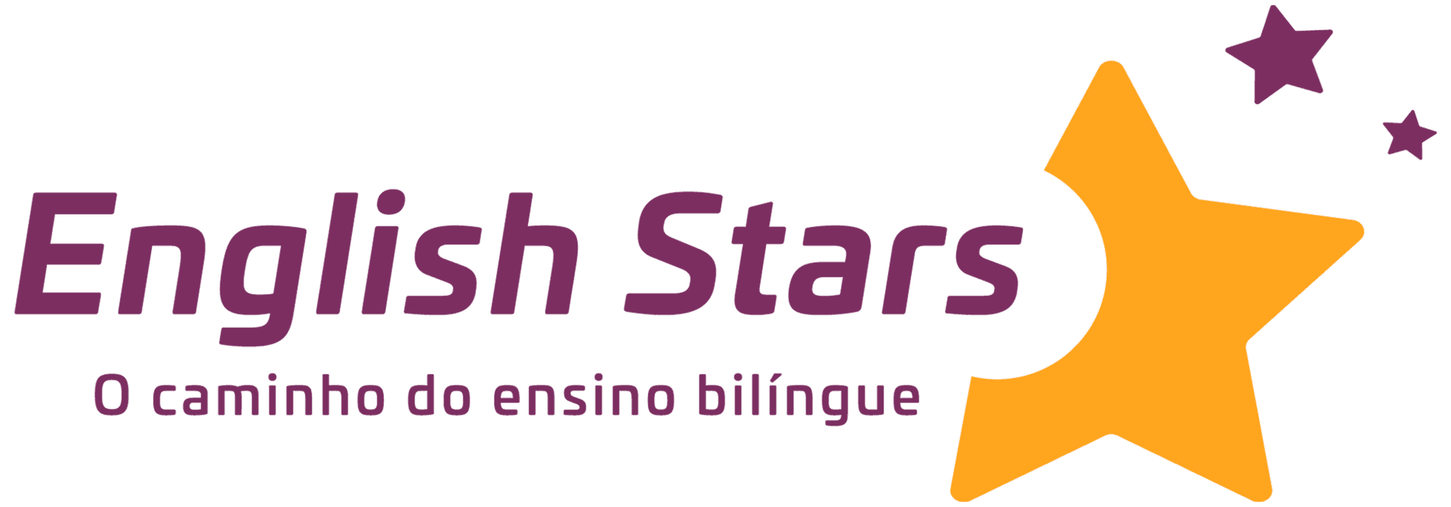 Logotipo English Stars - Programa de Ensino Bilíngue